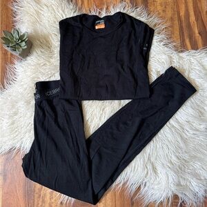 Icebreaker Women’s Merino Wool Baselayer Matching Set
